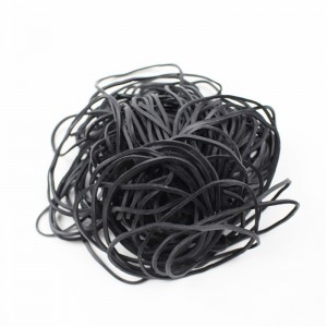 Spot wholesale diameter 43mm black high resilience high elasticity safety and environmental protection agricultural natural rubber band