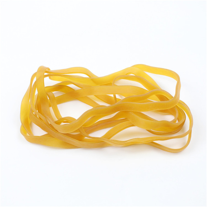 Why are the rubber bands we often use yellow?