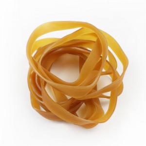 Customizable widened and thickened rubber band, high elasticity and high temperature resistant agricultural rubber ring