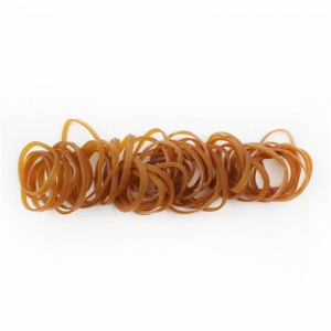 Manufacturers custom original color rubber bands wear-resistant and anti-aging industrial rubber bands