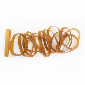 Customizable natural rubber material durable high temperature anti-aging natural color crab binding rubber band