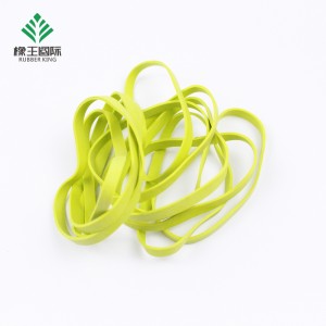 Manufacturer customized color high elasticity and high resilience waterproof and wear-resistant rubber band