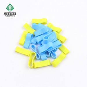 Factory direct sales of bright color, high elasticity, wear resistance and high resilience office rubber bands