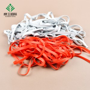 The rubber band manufacturer produces and sells natural swimsuit elastic band underwear belt, swimming goggles accessories